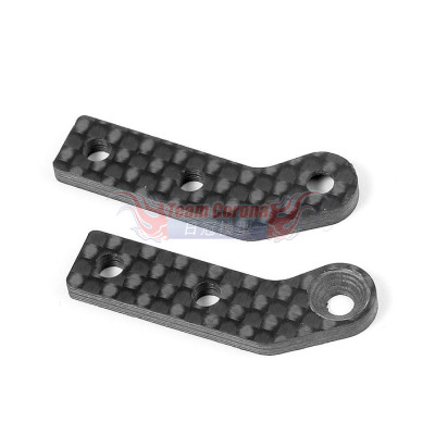 Xray 342190 GRAPHITE EXTENSION FOR SUSPENSION ARM - FRONT LOWER (L+R)